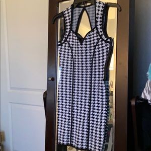 Black and white dress